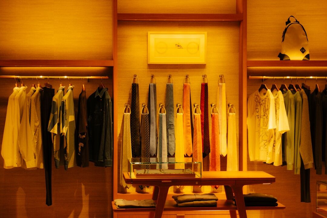 luxury accessories display